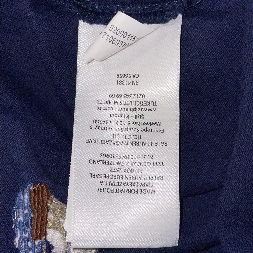 Ralph Lauren Navy Blue Men's Polo Shirt - Picture 8 of 8
